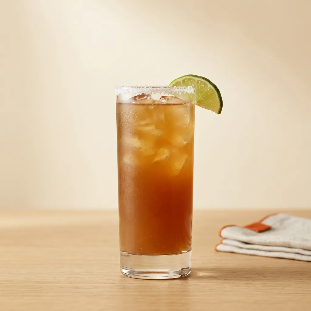 Batanga cocktail in a highball glass