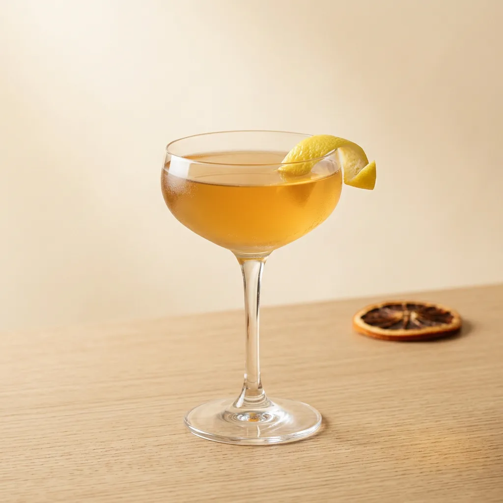 Breakfast Martini cocktail in a coupe glass