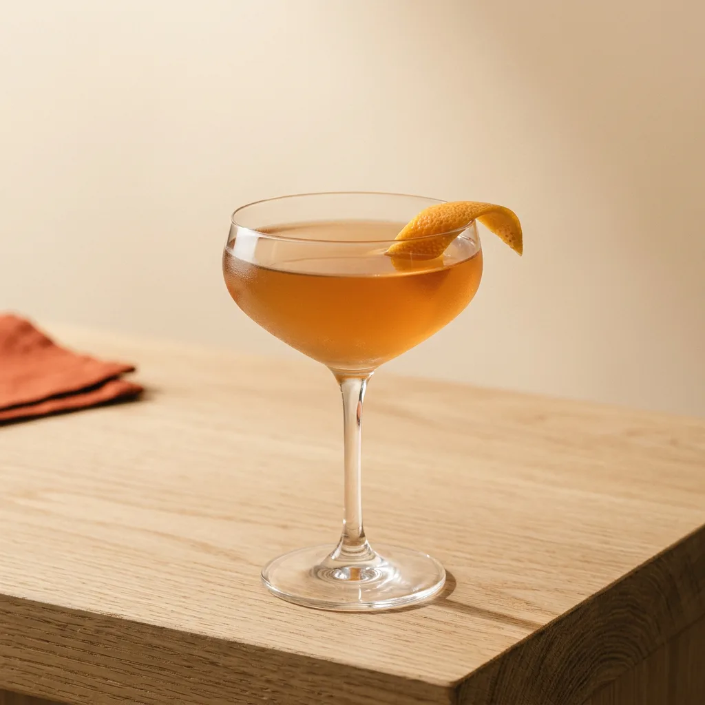 Brown Derby cocktail in a coupe glass