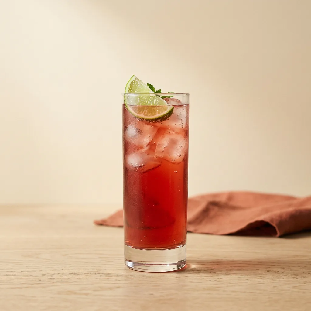 Cape Codder cocktail in a highball glass