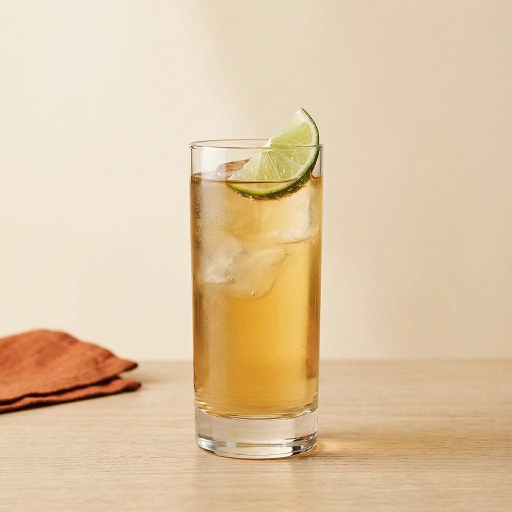 Gin Hass cocktail in a highball glass