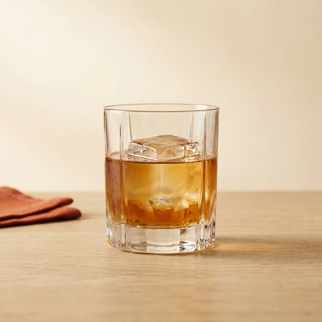 Godfather cocktail in a rocks glass