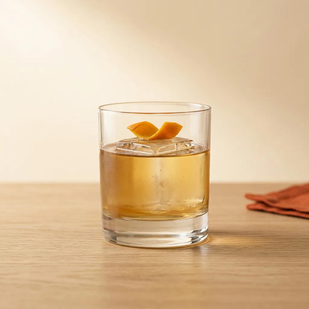 Godmother cocktail in a rocks glass