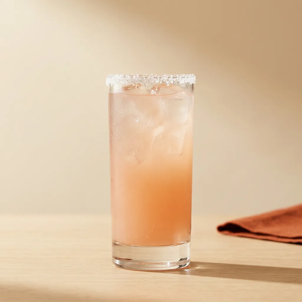 Salty Dog cocktail in a highball glass
