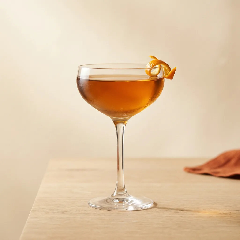 Toronto cocktail in a coupe glass