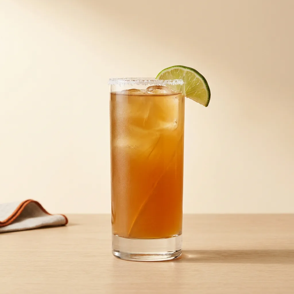 Vampirito cocktail in a highball glass
